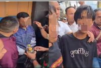 Para pelaku saat diamankan. (Foto: Istimewa)