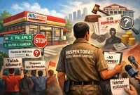 Dugaan pelanggaran aturan perizinan tak kunjung ditindaklanjuti, publik curiga ada kejanggalan dalam proses pengawasan pemerintah daerah.