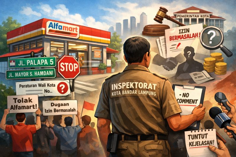 Dugaan pelanggaran aturan perizinan tak kunjung ditindaklanjuti, publik curiga ada kejanggalan dalam proses pengawasan pemerintah daerah.