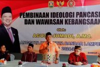 Anggota DPRD Bandar Lampung, Agus Djumadi ajak masyarakat jaga nilai kebangsaan sekaligus dorong kesadaran masyarakat untuk peduli lingkungan di tengah pesatnya pembangunan kota.