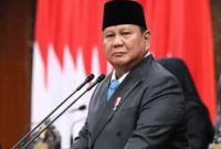 Presiden Prabowo Subianto saat berpidato dalam Rapat Paripurna DPR RI di Gedung Parlemen, Jakarta, Rabu (20/5/2026).